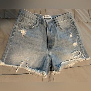 Just black denim brand jean shorts - size M
